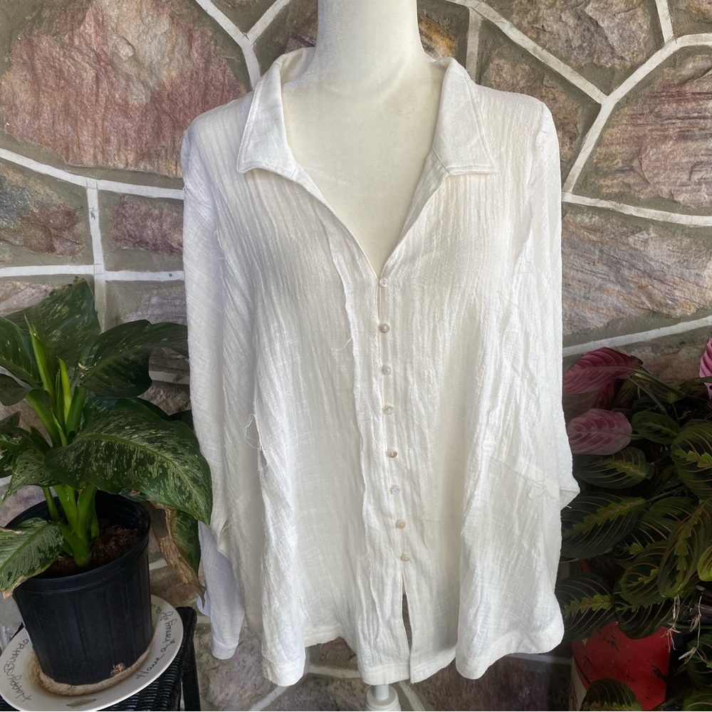 CJLA oversized button down top - Picture 6 of 6